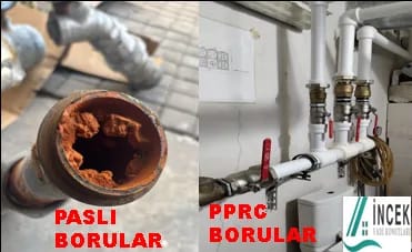 BLOKLARIMIZDA TEMİZ SU TESİSATLARI YENİLENMEYE BAŞLAMIŞTIR